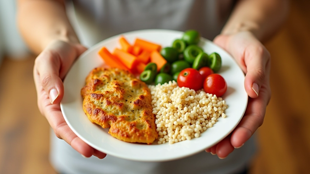 Porções corretas de comida